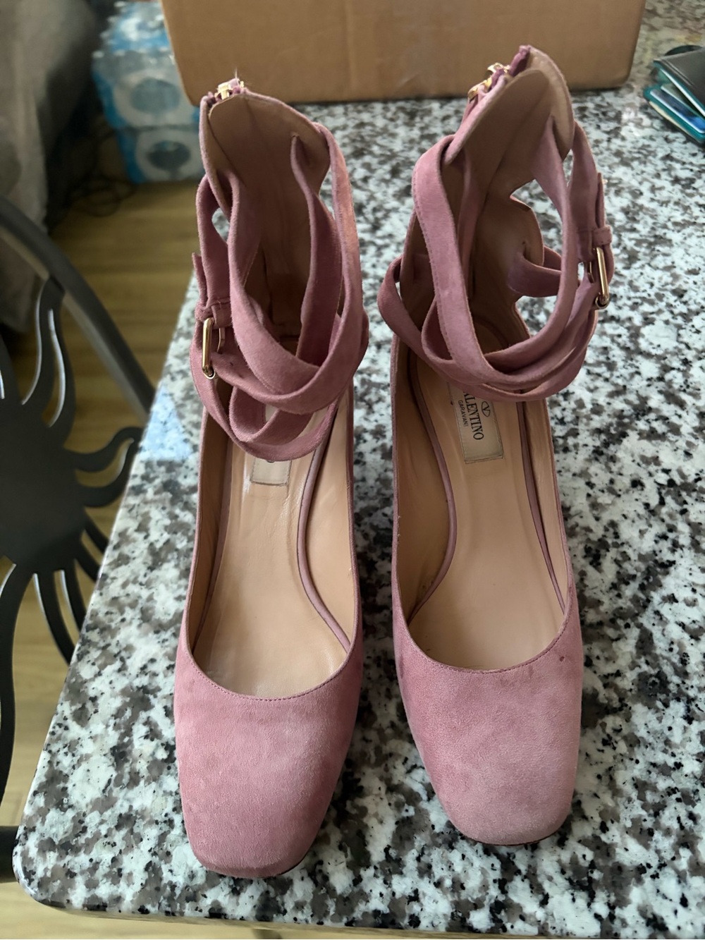 Valentino tango block mary Jane heels